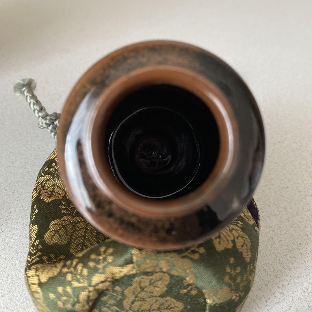 3／16迄 古瀬戸 出雲肩衝名物 共箱 名物裂 桐純子